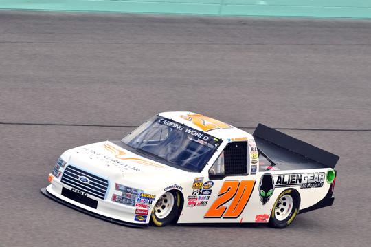Austin Hill, No. 20 Lone Survivor Foundation Ford F-150 Race Notes and Quotes